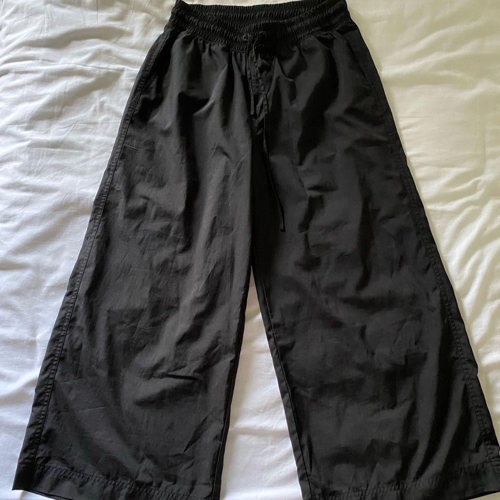 Black Wide-Leg Pants